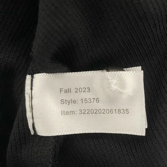 Marine Layer Lexi Rib V-Neck Long Sleeve Henley - Picture 9 of 11